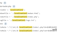 wordpress网站根目录出现不明文件夹localisationl