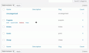 wordpress插件WP Term Order分类排序